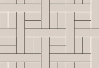 Grafický lineární nákres skladby dřevěné podlahy ve vzoru Knit z kolekce Squares s doprovodným textem o inspiraci kreativním vzorem Fiber a skandinávským stylem.